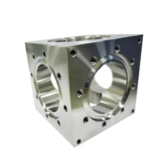 Custom Flange CF 6 Way Cube Crosses for Ultra High Vacuum System